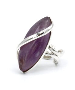 Design zilveren ring met Amethist