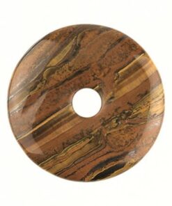 Donutsteen 5cm Tijgeroog
