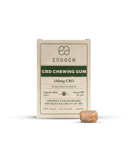 Endoca CBD Kauwgom 150mg 10 stuks