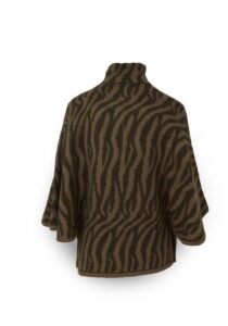 Alternative view of Exotische zebra design cape verde oscuro
