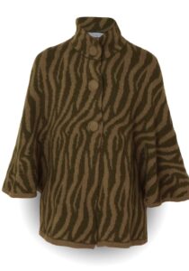 Exotische zebra design cape verde oscuro