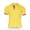 Geel Inca-katoenen polo