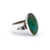 Guaina zilveren ring met Chrysocolla
