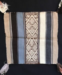 Traditioneel Despacho doek blauw bruin