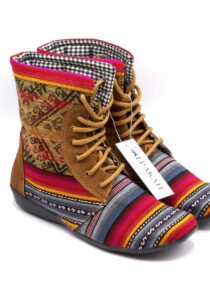 Incahuasi-design Peruaanse bottines geométrico