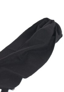 Alternative view of Luxe Amauta Peruaanse sjaal black