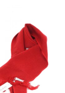 Alternative view of Luxe Amauta Peruaanse sjaal donker rood