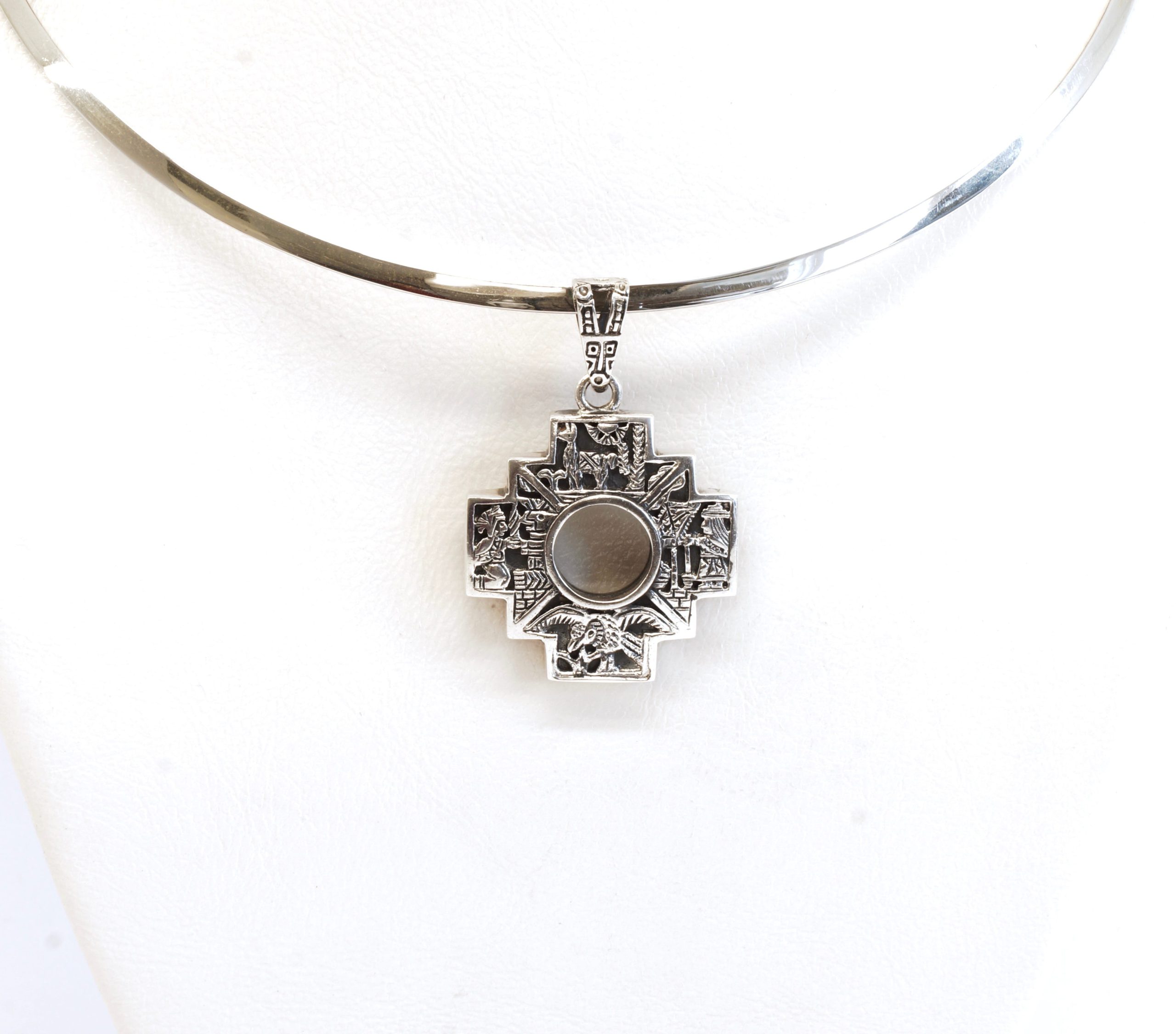 Luxe Inca "Chacana" collier met hanger - Afbeelding 5