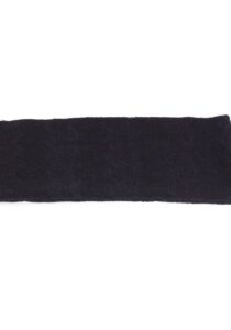 Alternative view of Luxe Titicaca dubbelsjaal paars en zwart