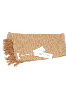 Alternative view of Luxe Yarinacocha sjaal caramel