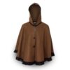 Luxe blend cape bruin