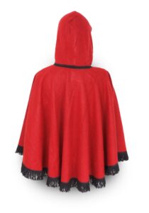 Alternative view of Luxe blend cape rood