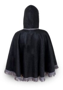 Alternative view of Luxe blend cape zwart/grijs