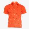 Luxe polo oranje