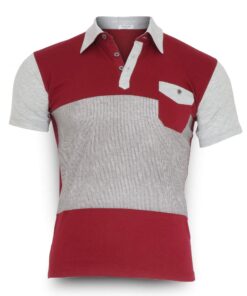 Luxe polo rojo vino