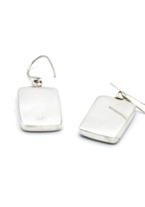 Alternative view of Luxe zilveren oorbellen schilderij