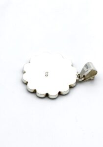 Alternative view of Margriet Abalone-zilveren hanger