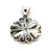 Margriet Abalone-zilveren hanger