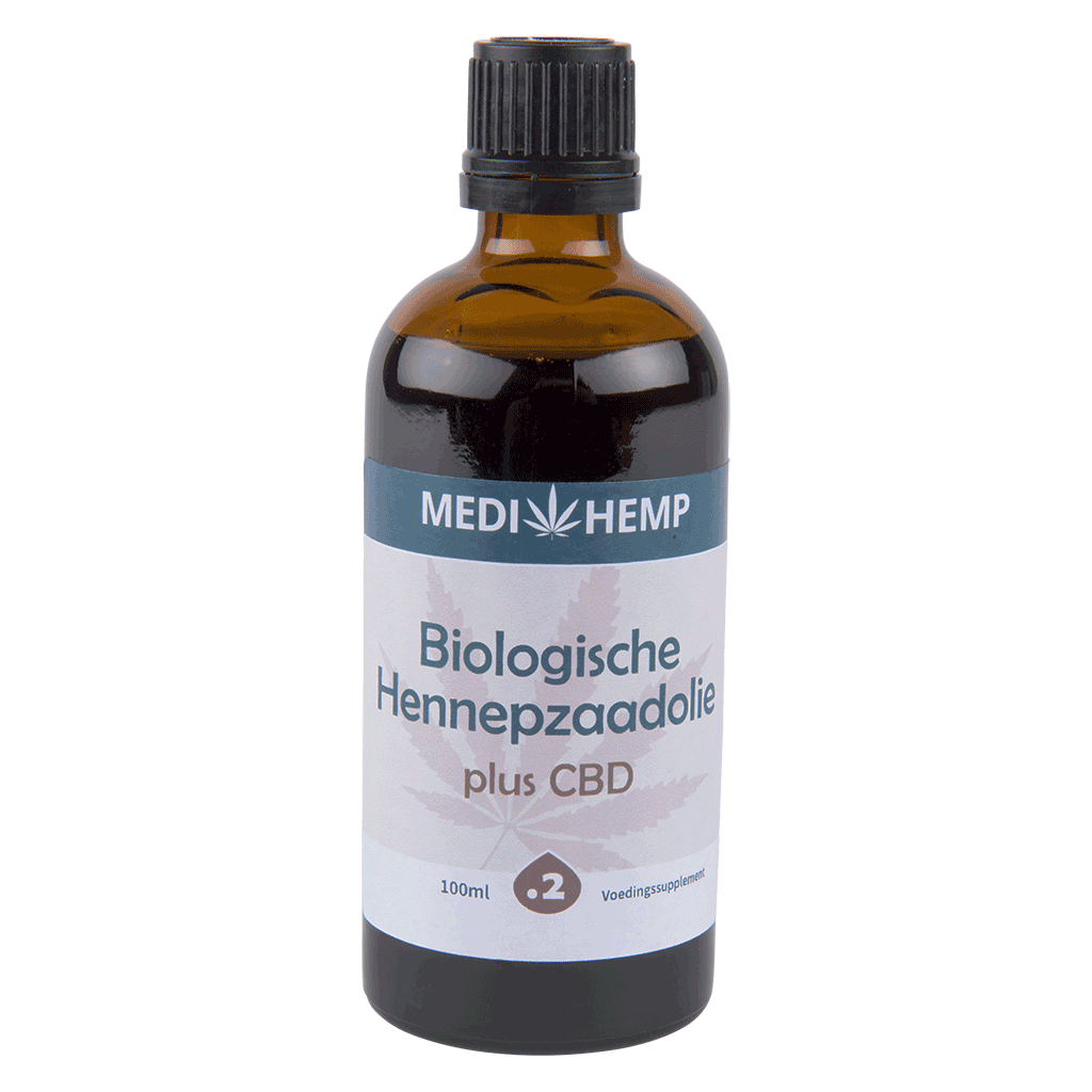 Medihemp Hennepzaad-olie Plus CBD Biologisch 240mg 100ml