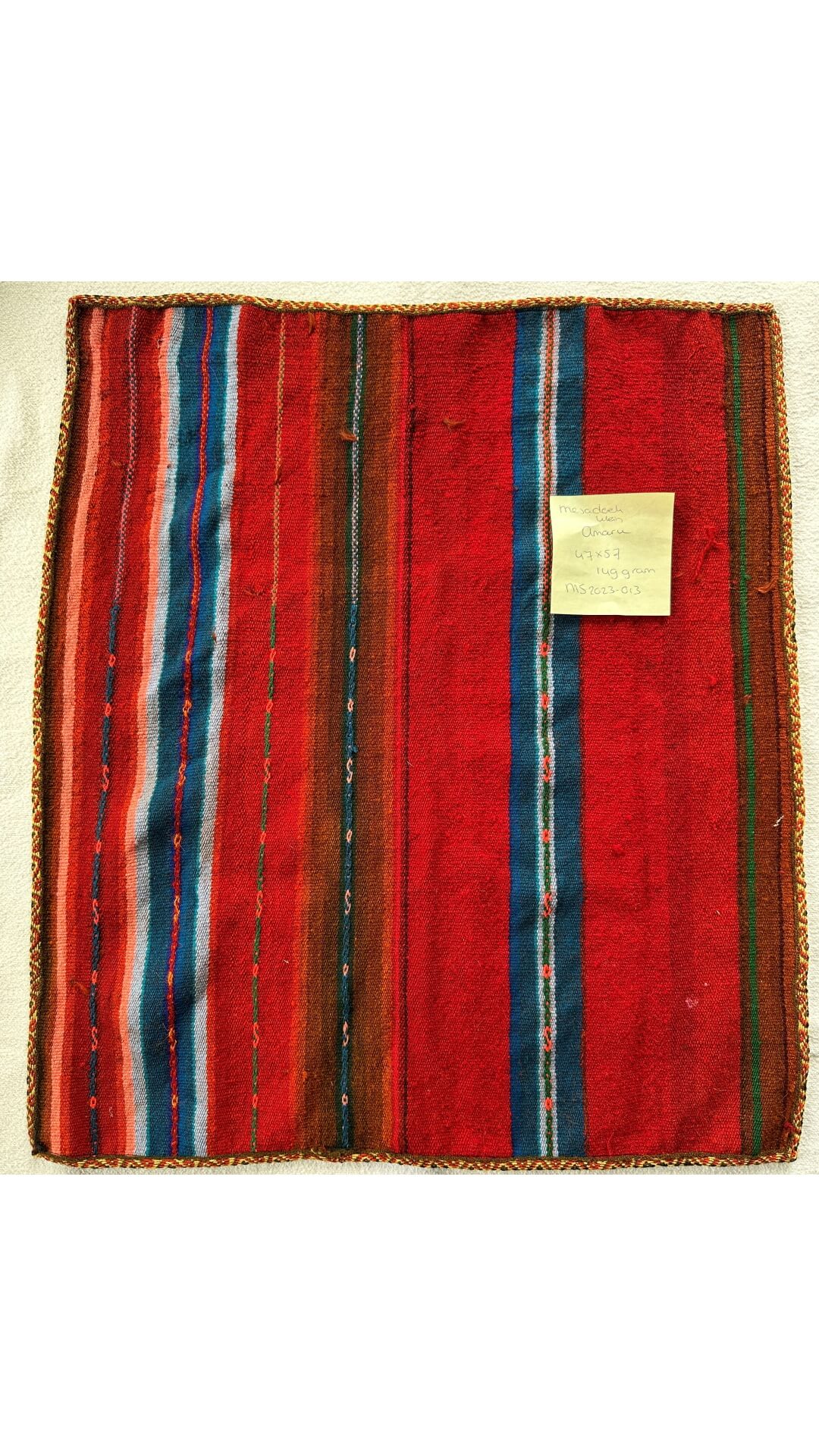 Mesadoek Amaru klein