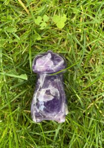 Paarse draak van Amethist Kwarts 003