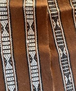 Peruaanse Alpaca Sjaal Bruin1
