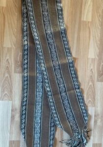 Peruaanse Alpaca Sjaal bruintinten