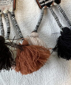 Peruaanse bruine hatband..