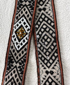 Peruaanse bruine hatband.