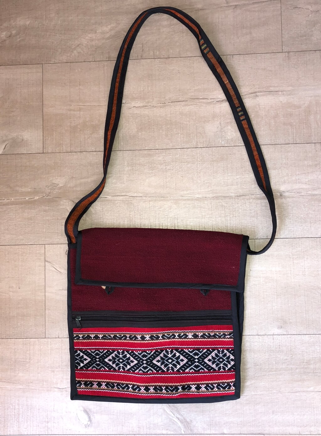 Peruaanse schoudertas Pacha mama - Afbeelding 3