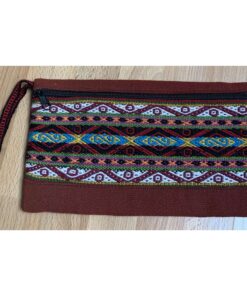 Peruaanse stenen etui Kolibri brown