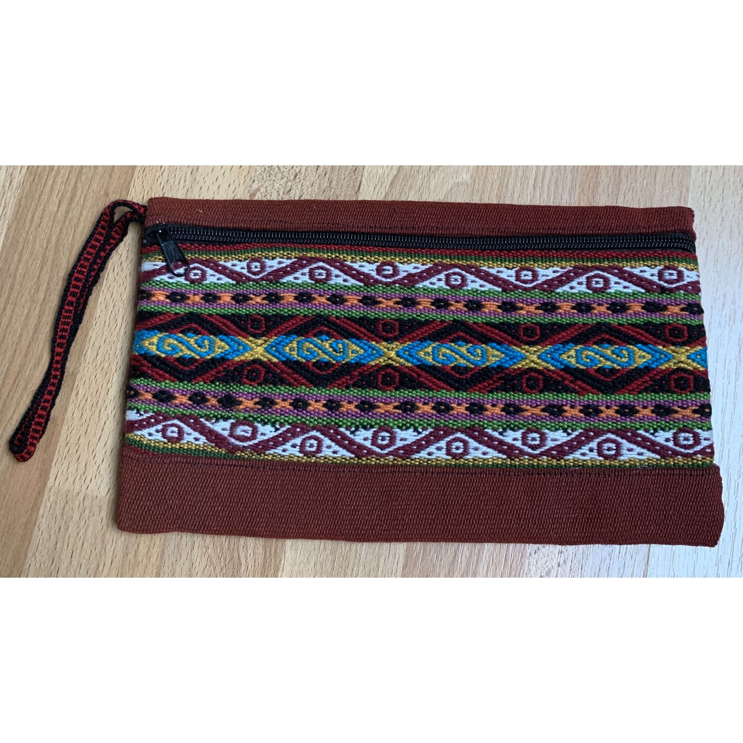 Peruaanse stenen etui Kolibri brown
