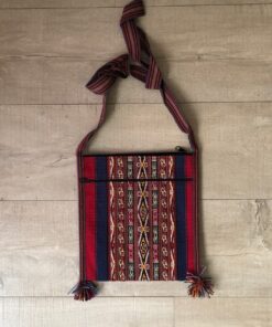 Peruaanse tas Velvet Blue