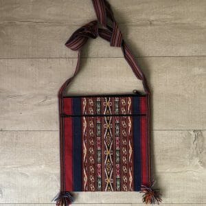 Peruaanse tas Velvet Blue