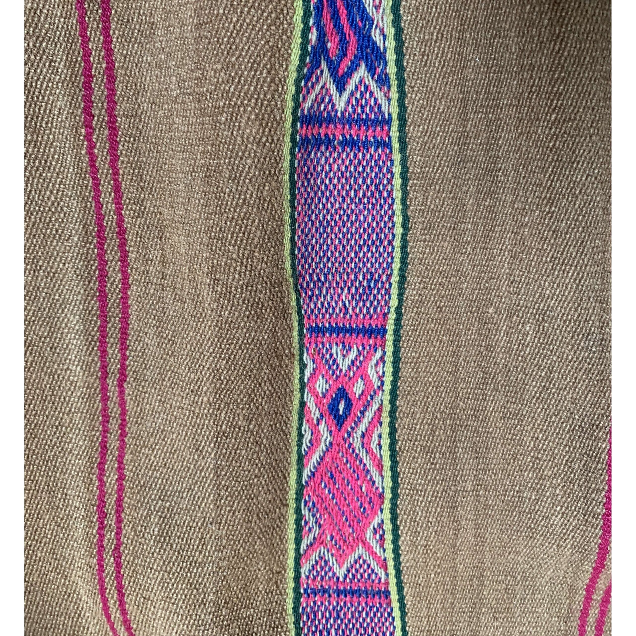 Qero Poncho dames kort3