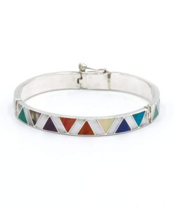 Raimee zilveren armband met stenen