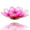 Sfeerlichthouder Chakra Lotus - Compassie Roze