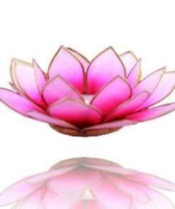 Sfeerlichthouder Chakra Lotus - Compassie Roze