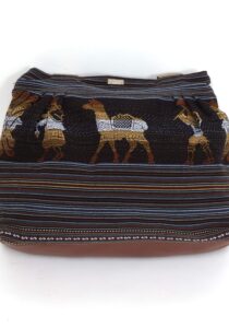 Tahuantinsuyo-design handtas black