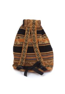 Alternative view of Tahuantinsuyo-design rugzak black