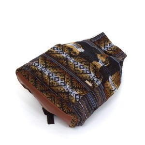 Tahuantinsuyo-design rugzak negro