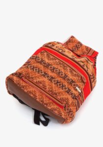 Tahuantinsuyo-design rugzak rood
