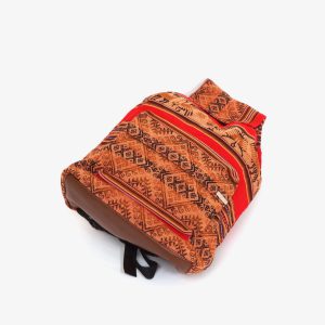 Tahuantinsuyo-design rugzak rood