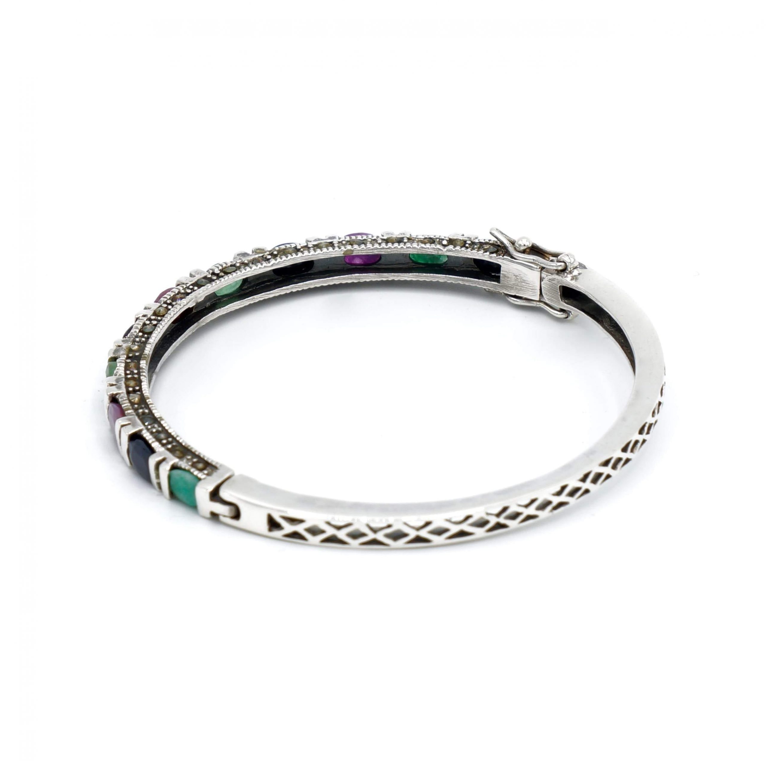 Valorniyoj rumista zilveren armband - Afbeelding 5