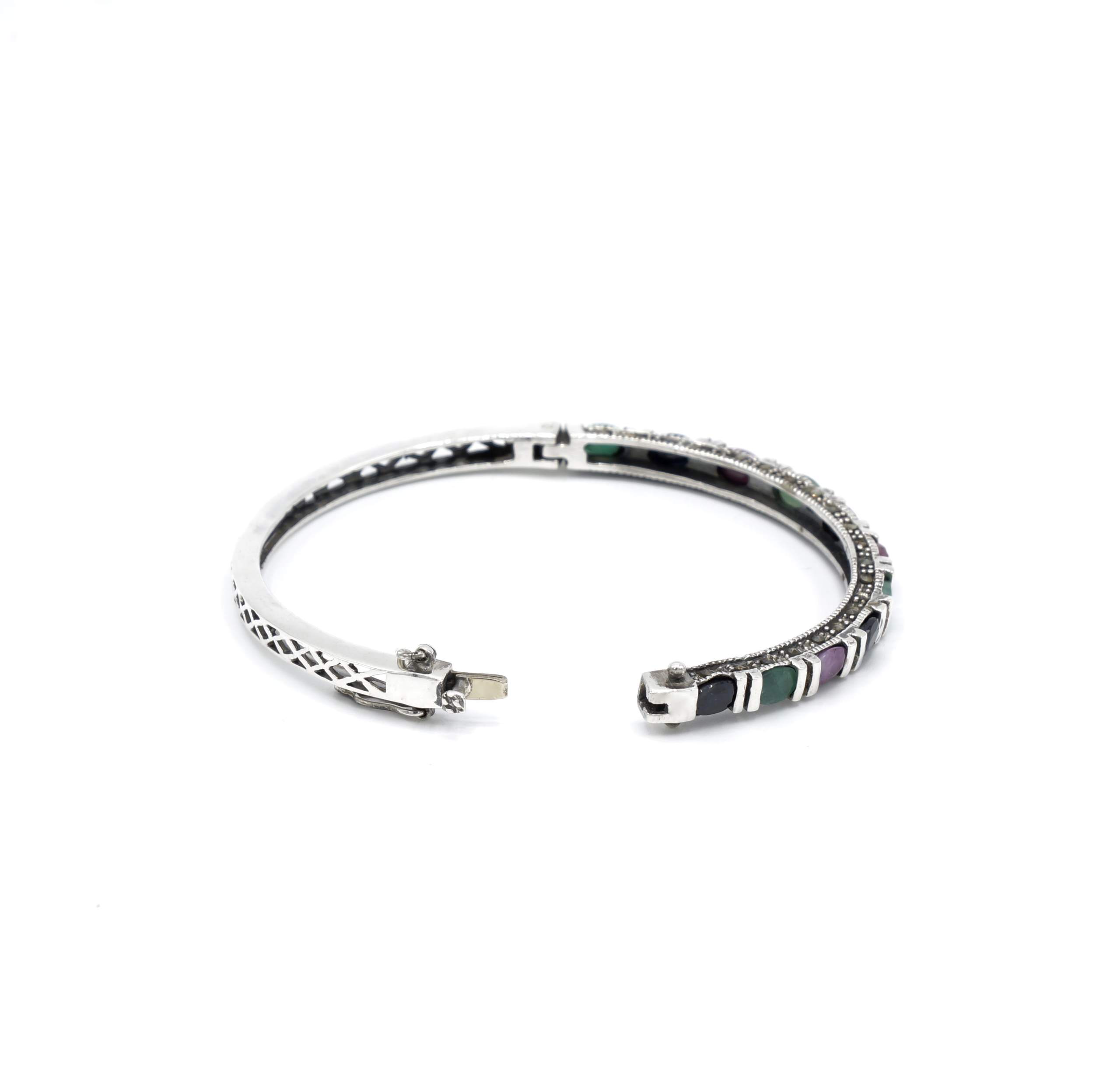 Valorniyoj rumista zilveren armband - Afbeelding 6
