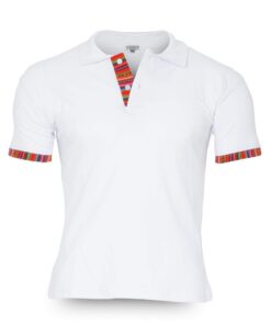 Wit Inca-katoenen polo