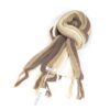 Zachte Collasuyo design sjaal donker beige