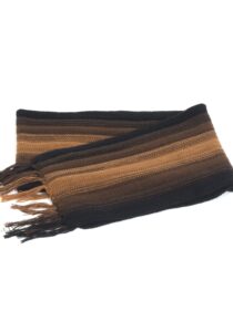 Alternative view of Zachte Collasuyo design sjaal koffie