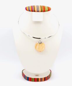Zee-betovering collier met hanger