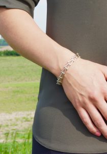 Alternative view of Zilveren tropische armband